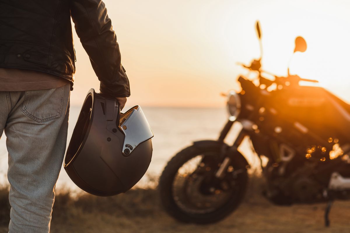 Successful motorcycle license holder